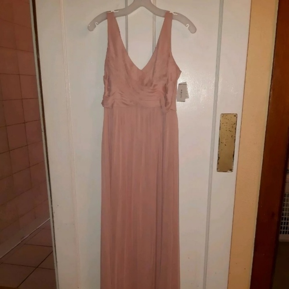 Bridesmaid dress David'sBridal ballet pink size 10